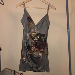 CBR Floral Tank Bodycon dress